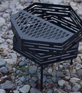 Braciere Riscaldante in Acciaio Inox, Stufa <span class=keywords><strong>a</strong></span> <span class=keywords><strong>Legna</strong></span> Portatile con Forno Inferiore <span class=keywords><strong>per</strong></span> Cucina all'Aperto e Campeggio - Product Image 2