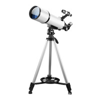 Telescopio Astronómico 80500 HD de Alta Magnificación HD 20-150x Profesional para Observación de Estrellas y la Luna Monocular
