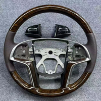 Commandes au volant Cadillac Escalade 2018 - Bois/fibre de carbone/cuir/daim