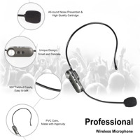 T-2 connecteur professionnel de type C de microphone de casque sans fil à double canal pour l'amplificateur mobile et d'enseignement