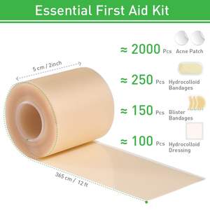 Parches Hidrocoloides Flexibles Adhesivos, Seguros para la Piel y Resistentes al Agua, para Uso Diario - Product Image 5