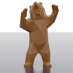 Scultura in Resina Arte Astratta Statua Geometrica dell'Uomo Pensante per Decorazione - Product Image 6