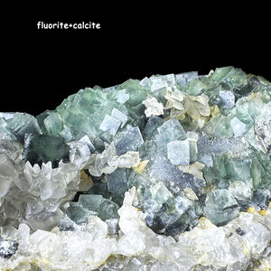 אבן גלם דגימות של אבן גלם אשכול פלואוריט היביי die daie ירוק פלואוריט - Product Image 2