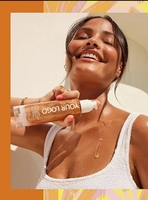 Crème solaire SPF 45 à protection UV, label privé OEM, soin de la peau, éclat doré ambré, mica, protection solaire pour le corps