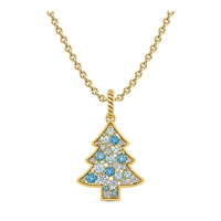 Ensemble de bijoux en or 18 carats sur le thème de Noël, vente en gros, boucles d'oreilles, collier, bracelet, bague, fabricant de bijoux à marque privée