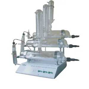 Attrezzature di laboratorio miglior prezzo di vetro distillatore d'acqua per uso medico farmaceutico SZ-96