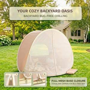 Carpa de Playa para Bebés, Protección UV, Refugio Solar Portátil, Ligero, de Fácil Montaje, Transpirable, Sombra para Niños al Aire Libre - Product Image 4