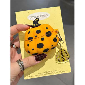 <span class=keywords><strong>เคส</strong></span>ฟักทอง3D แบบฝาปิดกันกระแทกสำหรับ Apple airpod 1 2 3 Pro สำหรับ airpod Pro3สำหรับ airpod 4 - Product Image 6