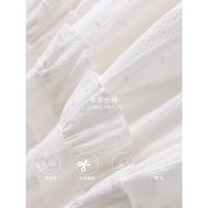 Gentle Atmosphere - Falda corta con volantes estilo ballet y cintura alta, SN8772 - Product Image 4
