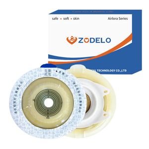 Bases de Bolsa de Colostomía Hidrocoloide Convexa Zodelo a Precio de Fábrica, Barreras Cutáneas para Colostomía, Certificación CE, 12*13 para Bolsa de Colostomía 2 - Product Image 1