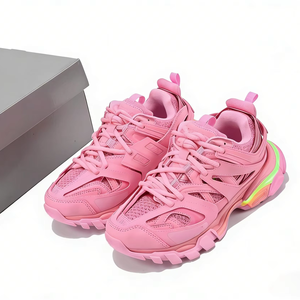 Chaussures de sport décontractées de luxe à LED 3.0 pour créateur de mode estivale - Chaussures décontractées rétro de haute qualité à semelle épaisse - Product Image 1