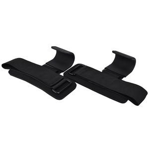 손목 랩 스트랩 그립 역도 후크 풀 업 역도 그립 후크 조절 피트니스 미끄럼 방지 체육관 그립 - Product Image 6