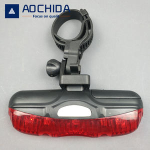 Haute qualité ABS étanche LED alimenté par batterie extérieur cyclisme nuit avertissement tige de selle Installation vélo feu arrière - Product Image 6