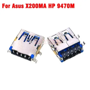 For Asus X200CA X200MA HP 9470M Toshiba Lenovo USB 3.0 Port Socket Connector Laptop 3.0 Jack DC Power Interface Series