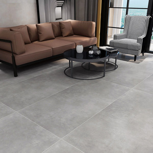 Baldosa de <span class=keywords><strong>Microcemento</strong></span> Moderna Impermeable 600x1200mm 9mm Porcelana Mate R10 Antideslizante para <span class=keywords><strong>Cocina</strong></span>, Baño, Suelos y Paredes de Centros Comerciales - Product Image 2