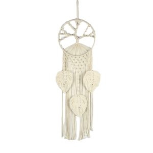 Attrape-rêves Arbre de Vie Moderne en Coton Tissé à la Main, Décoration Murale pour Maison et Chambre d'Hôtes, Ornement Suspendu, Carillon Éolien, Cadeau - Product Image 1