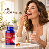 Gélules de Coenzyme Q10 OEM, Ubiquinone, Complément Alimentaire Quotidien, Marque Privée, Vente en Gros, Fabricant de Gélules, Exportation