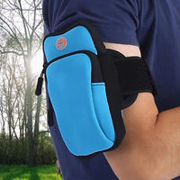 Brassard de sport en néoprène tendance, support universel pour téléphone portable, résistant à la transpiration, pour hommes, femmes et adolescents, idéal pour la course en extérieur - Vente en gros usine
