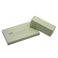 Boîte cadeau pliante à rabat mat, écologique et créative, pour huile essentielle cosmétique, avec doublure en éponge, personnalisable, emballage en papier enduit