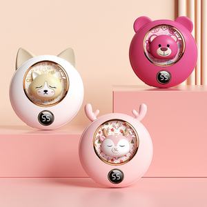 Chauffe-mains portable rechargeable intelligent avec écran LED, chargeur de téléphone 2 en 1 USB et Type-C, câble de charge électrique réutilisable, 2025 - Product Image 4