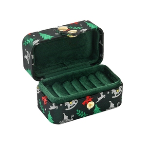 Boîte de rangement pour bagues de Noël, étui à bijoux créatif, vente en gros d'étuis à bijoux de haute qualité - Product Image 2