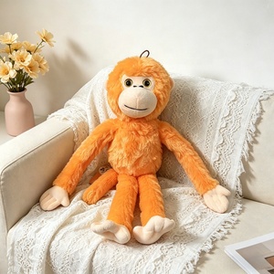 Boneka Monyet Warna-warni Isi Kapas PP, Mainan Boneka Bayi Serbaguna untuk Hadiah Ulang Tahun - Product Image 3