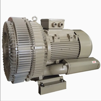 Souffleur annulaire régénératif à canal latéral 12,5 kW 14,5 kW triphasé 380 V certifié CE pour système de transport pneumatique