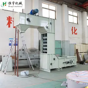 Automatic Pvc Concrete Silica Sand Coal Continuous Positive Discharge Bucket Elevator for Wood Chips