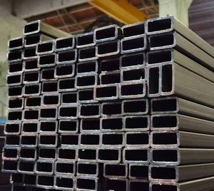 Tubería de Acero Cuadrada Galvanizada al por Mayor 100x100mm <span class=keywords><strong>Precio</strong></span> Competitivo Directo de Fábrica por Metro - Product Image 1