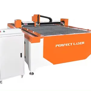 Perfect Laser Iron Steel Aluminum sheets Titanium Plates Auto Height Function Advertising CNC Plasma Cutters for Sale