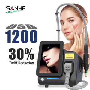 Laser Nd Yag Portable haute puissance avec poignées 1064nm et 532nm 100-2000mj haute énergie pour enlever les cicatrices d'acné de tatouage de taches - Product Image 2