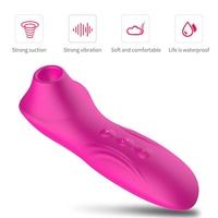 Vibrateur à succion 10 fréquences pour femme, mini stimulateur de mamelons, teaser Honey Bean, 100% étanche, rechargeable, écologique, pour adultes