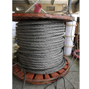 เชือกเหล็ก 4Vx39S+5FC แบบแบน 4 <span class=keywords><strong>เส้น</strong></span> ไม่หมุน ไม่เกิดการบิดงอ  แบบไม่ชุบสังกะสีหรือชุบสังกะสี  <span class=keywords><strong>ราคา</strong></span>เชือกเหล็กอัดแน่น - Product Image 2