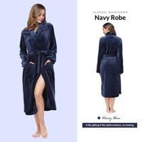 Peignoir en flanelle doux et chaud surdimensionné pour femme avec capuche, épais et moelleux, idéal pour l'hiver
