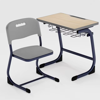 Mobilier scolaire Table d'apprentissage pour étudiants Ensembles de bureau et de chaises Bureau d'étude