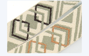 شريط مطاطي منسوج بنمط الدانتيل العرقي المطرز الأكثر شعبية للفساتين - متين وعالي القوة ومستدام - Product Image 6