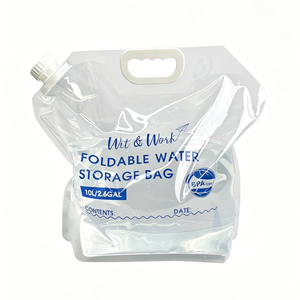 Custom Printed 5L 7.5L 10Liter 1 Gallon Liquid <b>Drink</b> Beer Beverage <b>Stand</b> up Spout Pouch Water Plastic Bag - Product Image 3