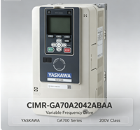 Variateur de fréquence industriel Yaskawa CIMR-GA70A2 monophasé 220V à commande vectorielle IP20 7,5KW-22KW