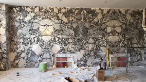 Tấm đá cẩm thạch SH STONE GX Galaxy Blue <span class=keywords><strong>Exotic</strong></span> Grey Ocean Storm dùng làm mặt bàn, gạch lát sàn, ốp tường, v.v. - Product Image 5