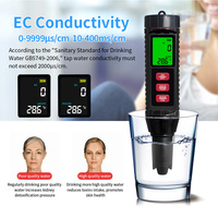 Nouveau testeur de qualité de l'eau 7-en-1 2026 pour usine, avec détection de pH/TDS/EC/TEMP/Salinité/ORP/S.G, rétroéclairage LCD, compatible OEM/OBM/ODM
