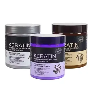 Produk perawatan rambut masker rambut organik wanita, minyak Argan masker pertumbuhan rambut kolagen kelembaban kustom terbaik