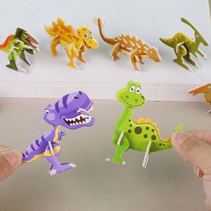 Rompecabezas de Dinosaurio 3D de Papel para Armar - Juguete Educativo para Niños Pequeños - Product Image 6