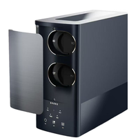Système de filtration d'eau par osmose inverse sans réservoir de haute qualité 600 GPD à 5 étapes, purificateur d'eau RO autonettoyant avec affichage intelligent pour usage domestique
