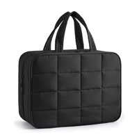Suspendu pour sac pochette de rangement de bijoux Polyester voyage boucle d'oreille collier outils de maquillage organisateur moelleux fermeture éclair grande capacité