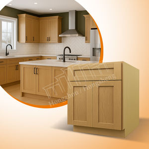 Sıcak satış Shaker tarzı mutfak dolapları amerikan çiftlik mutfak dolapları için ücretsiz kargo ahşap lavabo dolabı mutfak - Product Image 1