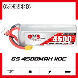 Batería LiPo GAONENG GNB 4500mah 6S 22.2V 110C 220C XT60 RC para Helicópteros de 600mm a 700mm, Warbirds de 800mm, Align 600, T-Rex 600 RC Air - Product Image 2