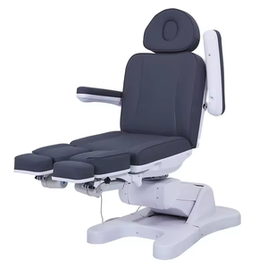 Con funzione di rotazione della gamba Modulare con funzione di massaggio estetico elettrico sedia estetica per viso con iniezione di ciglia letto di bellezza per Spa - Product Image 2