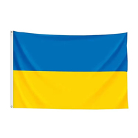 Drapeaux ukrainiens de haute qualité, sur mesure, pour l'intérieur et l'extérieur, pour les événements sportifs