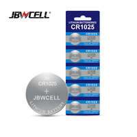CR1025 3V batería de celda de moneda de litio 30mAh