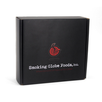 Boîte en papier recyclable personnalisée GMI pour sauce piquante, avec gaufrage et pelliculage mat, idéale pour les coffrets d'épices